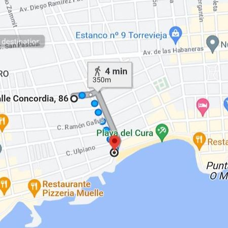 Calle Concordia 86, Two Bedroom Apartment, Up To 6 Guests, Near Del Cura Beach,Supermarket Mercadona And Central Bus Station Torrevieja Exterior photo